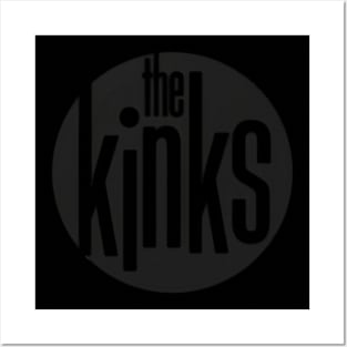 The Kinks Logo Circle Posters and Art